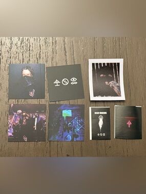 Metalcore Band Sticker + Cardstock Collectible Bundle Pack 1 each